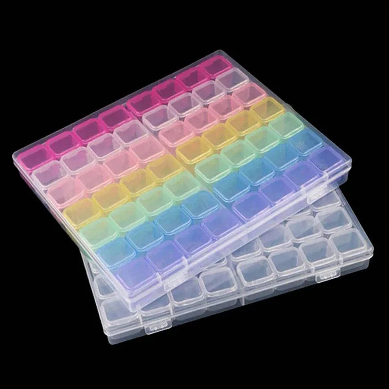 Clear Compartment Storage Organizer Box
