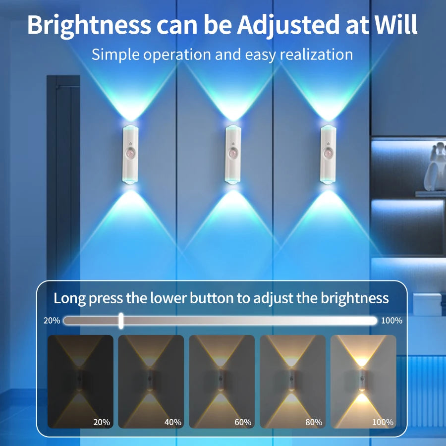 7-Color Motion Sensor LED Night Light