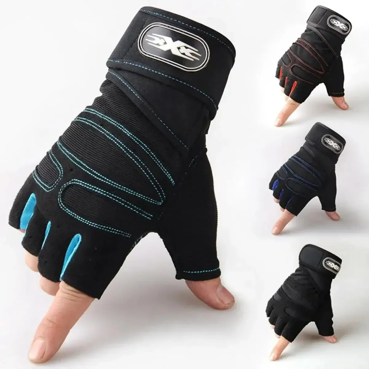 Gym Gloves with Wrist Support
