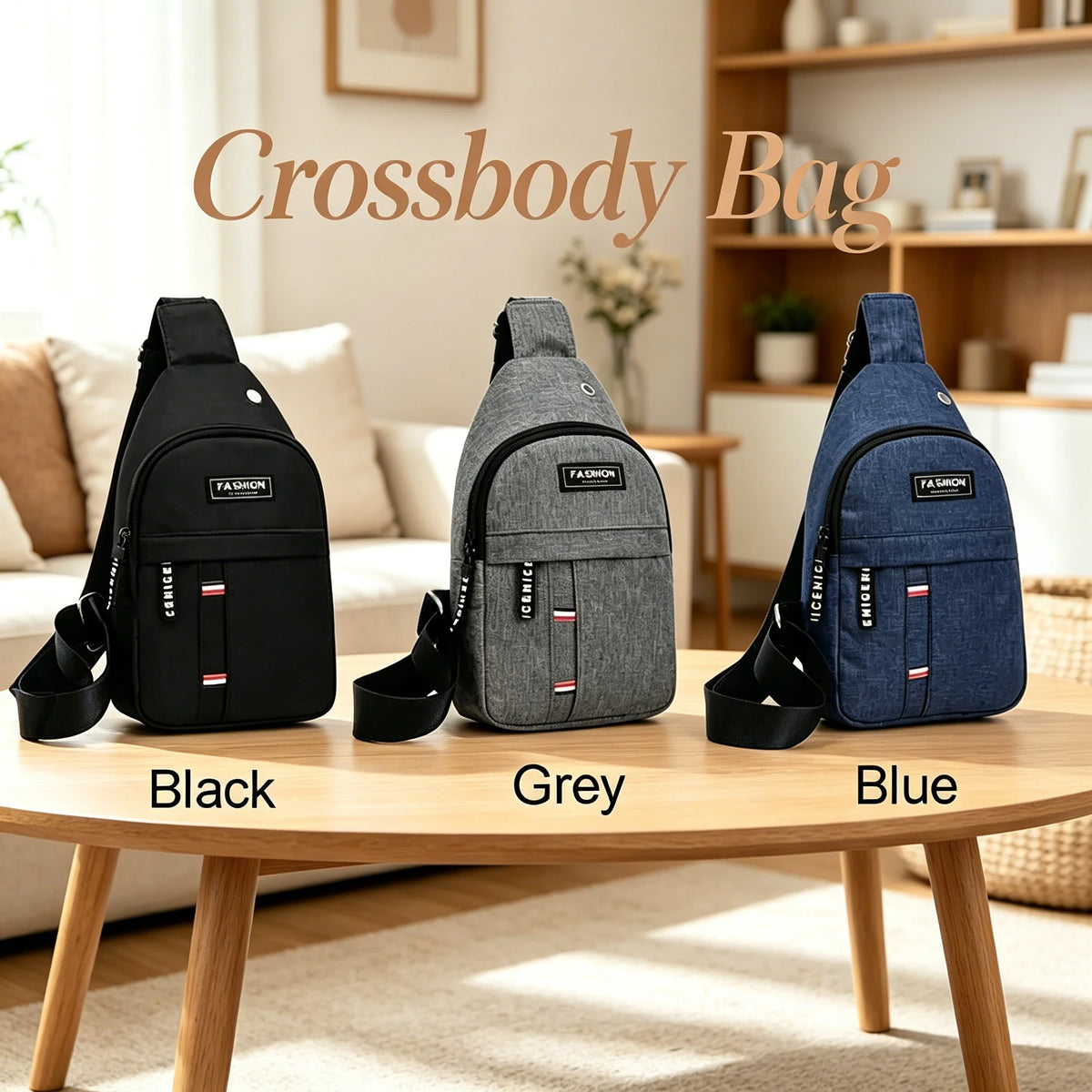 Waterproof Canvas Sling Chest Bag