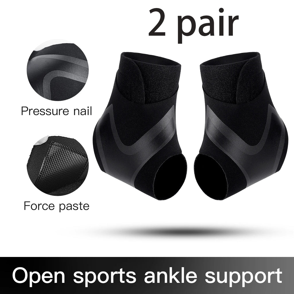 Adjustable Ankle Support Sleeve — 2-Pack