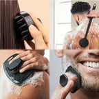 4-Piece Silicone Body & Face Scrubber Set