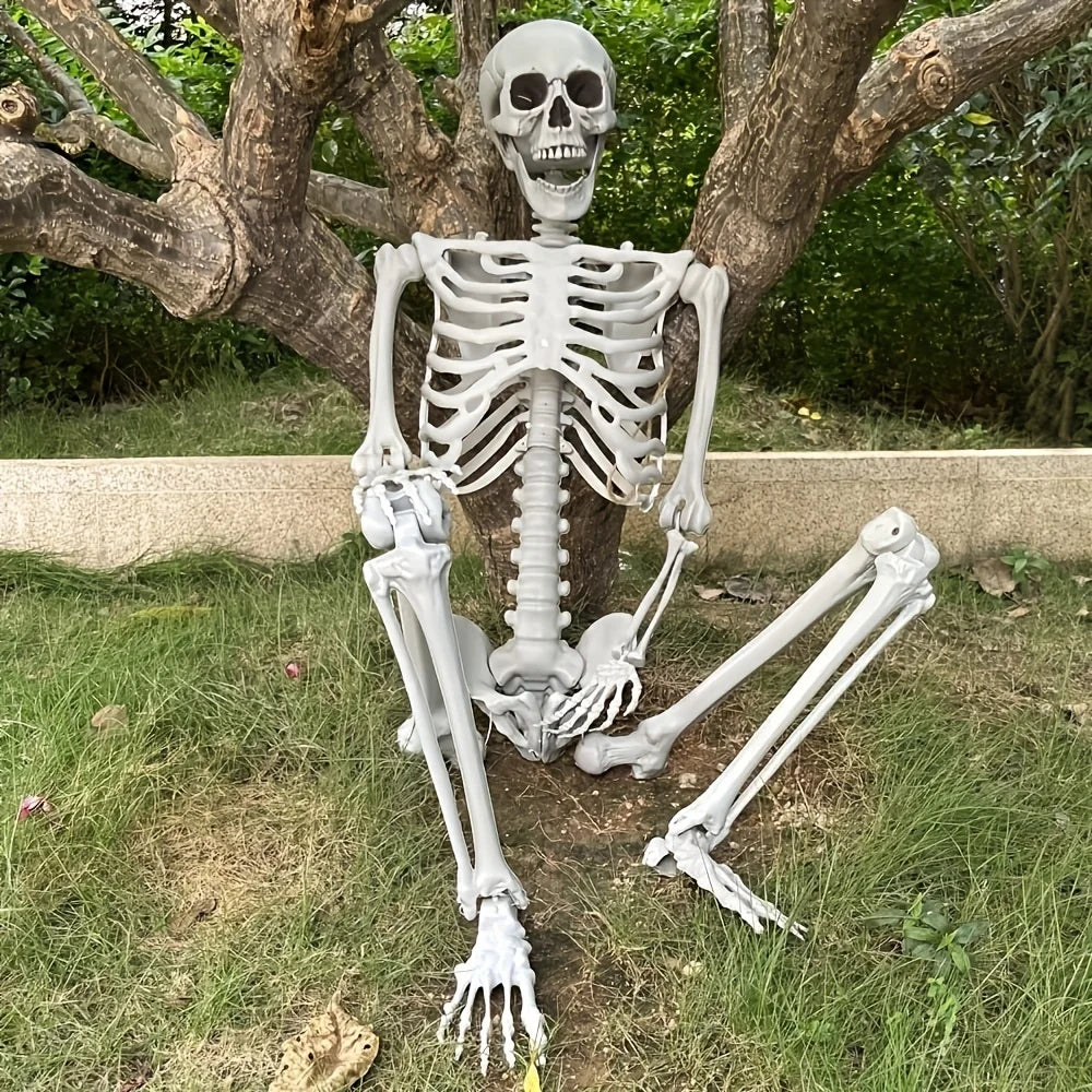 Halloween Fake Skeleton Sculpture
