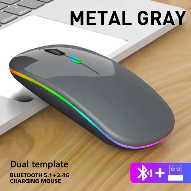 Wireless RGB LED Mouse