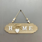 Welcome Home Wooden Bow Sign