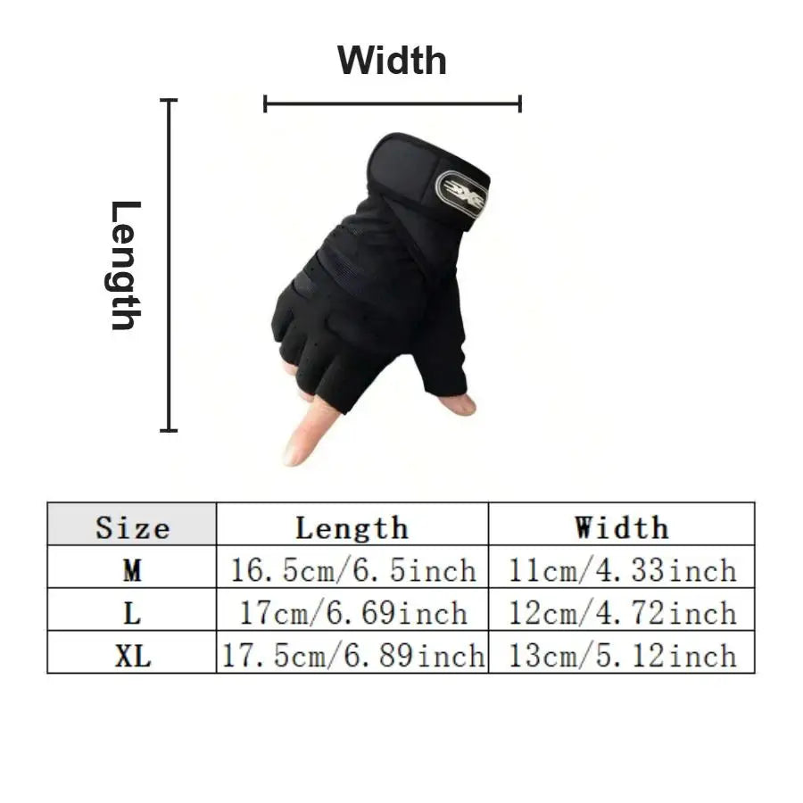 Gym Gloves with Wrist Support