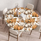 Thanksgiving Round Tablecloth