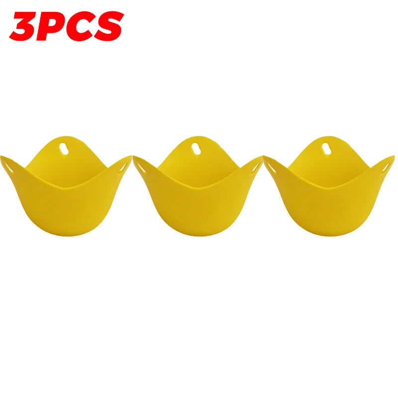 Silicone Egg Poacher Cups (Set of 5)