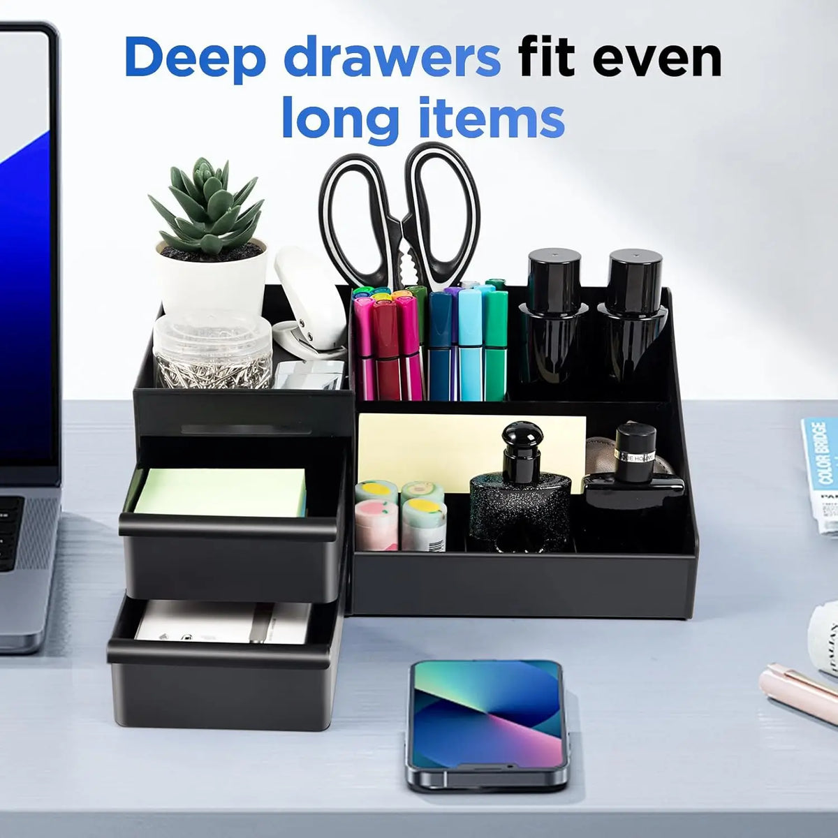 Men's Fragrance Organizer with Drawers