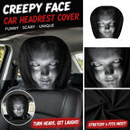 Funny Car Headrest Cover