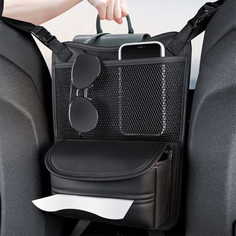 Car Seat Gap Organizer with Tissue Holder