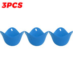Silicone Egg Poacher Cups (Set of 5)