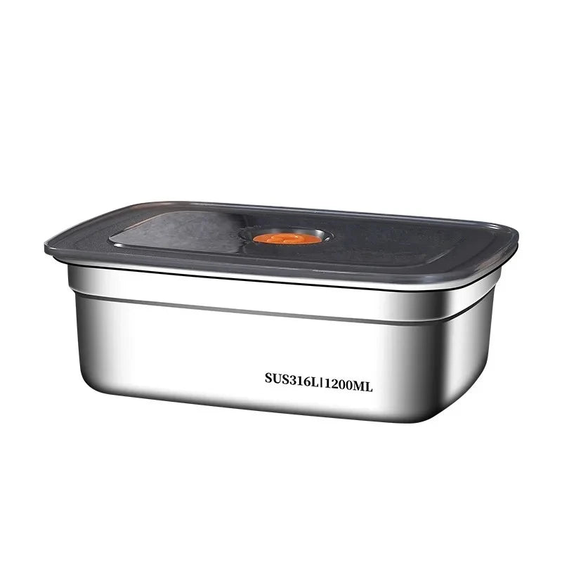 Large Capacity Stainless Steel Leak-Proof Bento Box