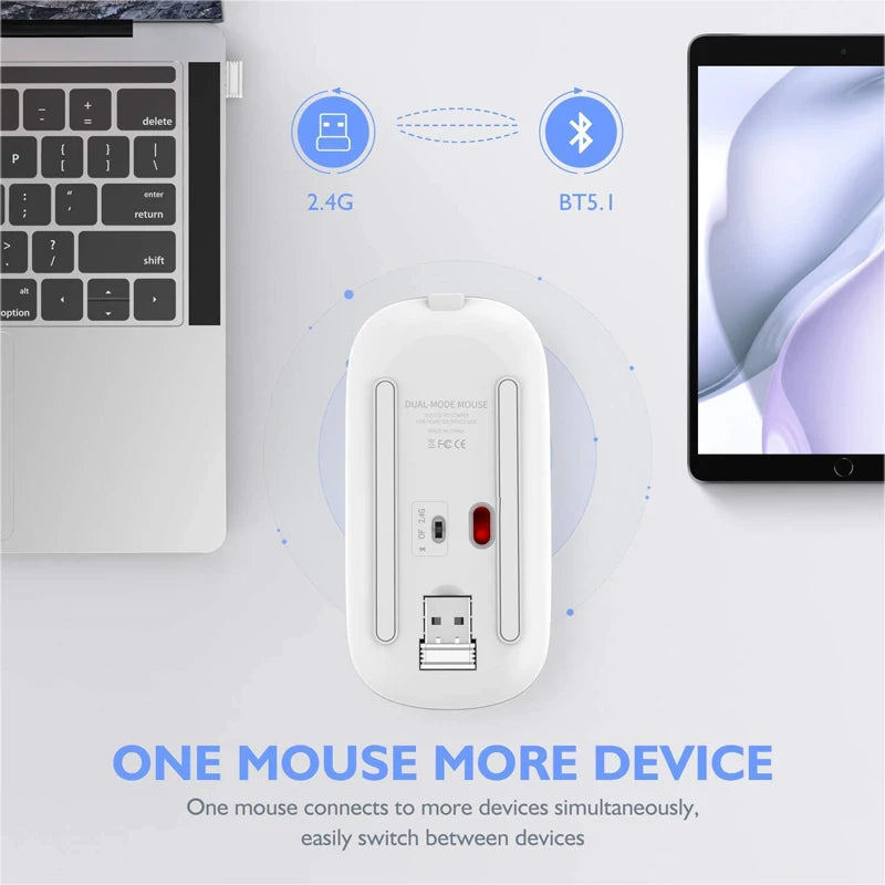 Wireless RGB LED Mouse
