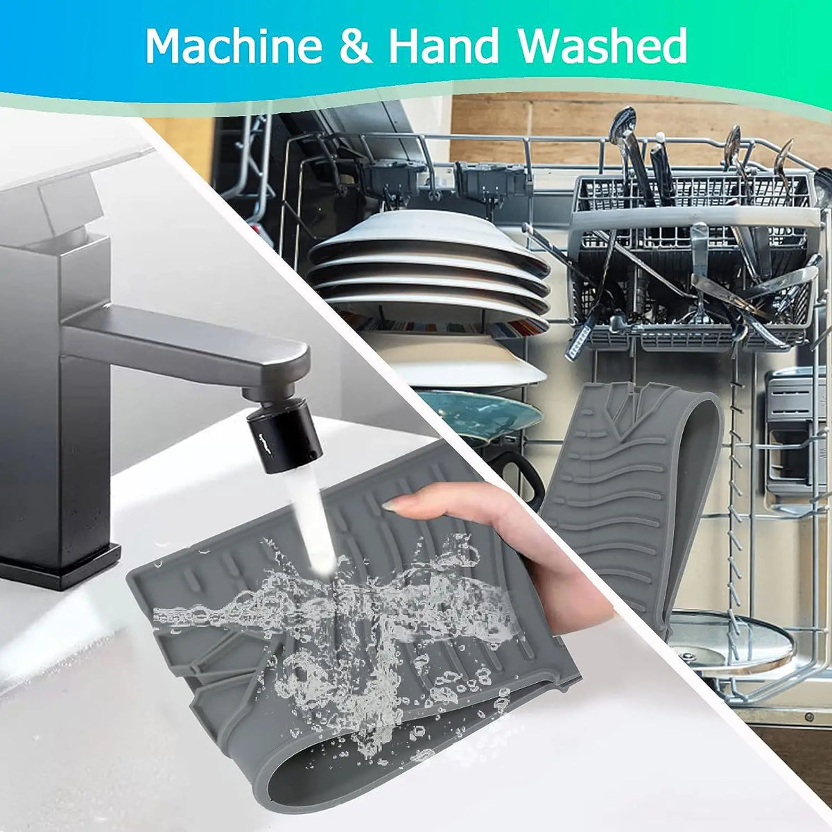 Silicone Sink Splash Guard Mat