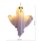 Glowing Halloween Ghost Door & Garden Hanging Decoration
