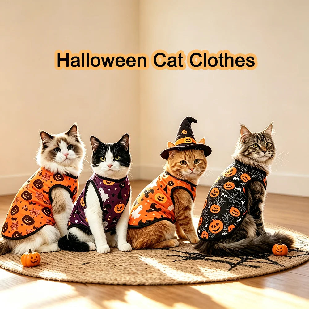Cat & Small Dog Halloween Costume