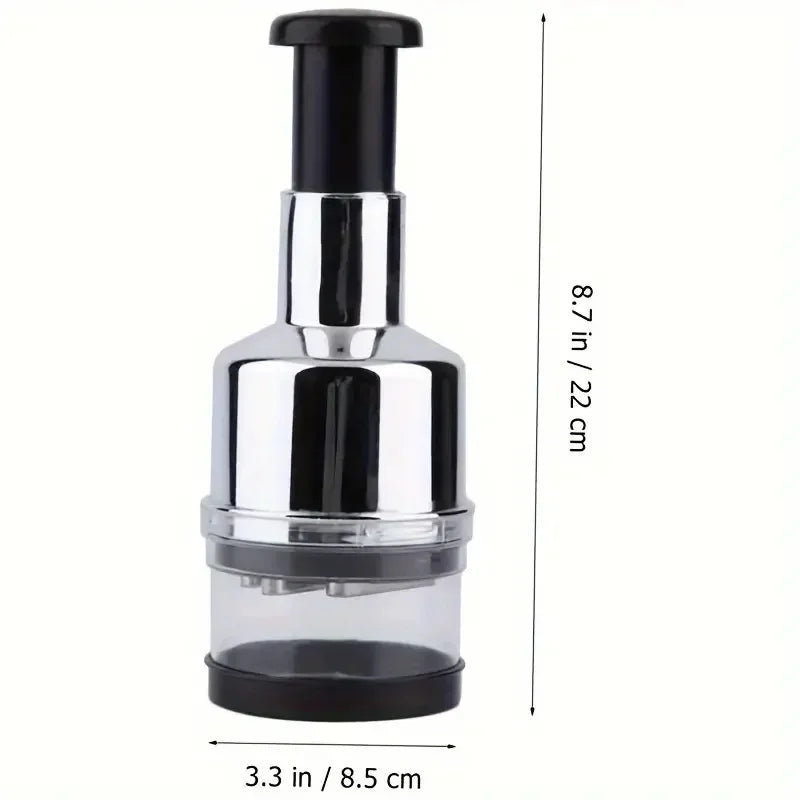 Manual Garlic Chopper & Herb Slicer