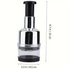 Manual Garlic Chopper & Herb Slicer