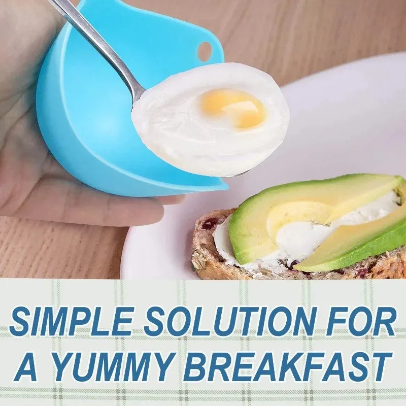 Silicone Egg Poacher Cups (Set of 5)