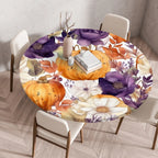 Thanksgiving Round Tablecloth