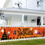 Retro Halloween Party Banner