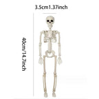 Halloween Fake Skeleton Sculpture