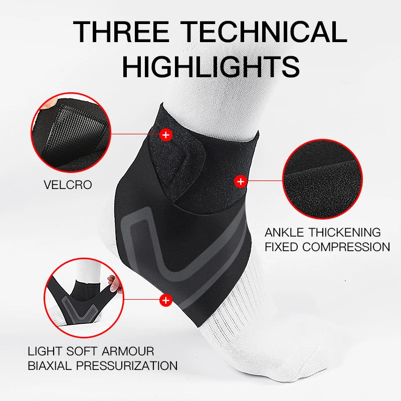 Adjustable Ankle Support Sleeve