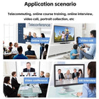1080p USB Webcam with Built-In Microphone