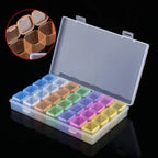 Clear Compartment Storage Organizer Box