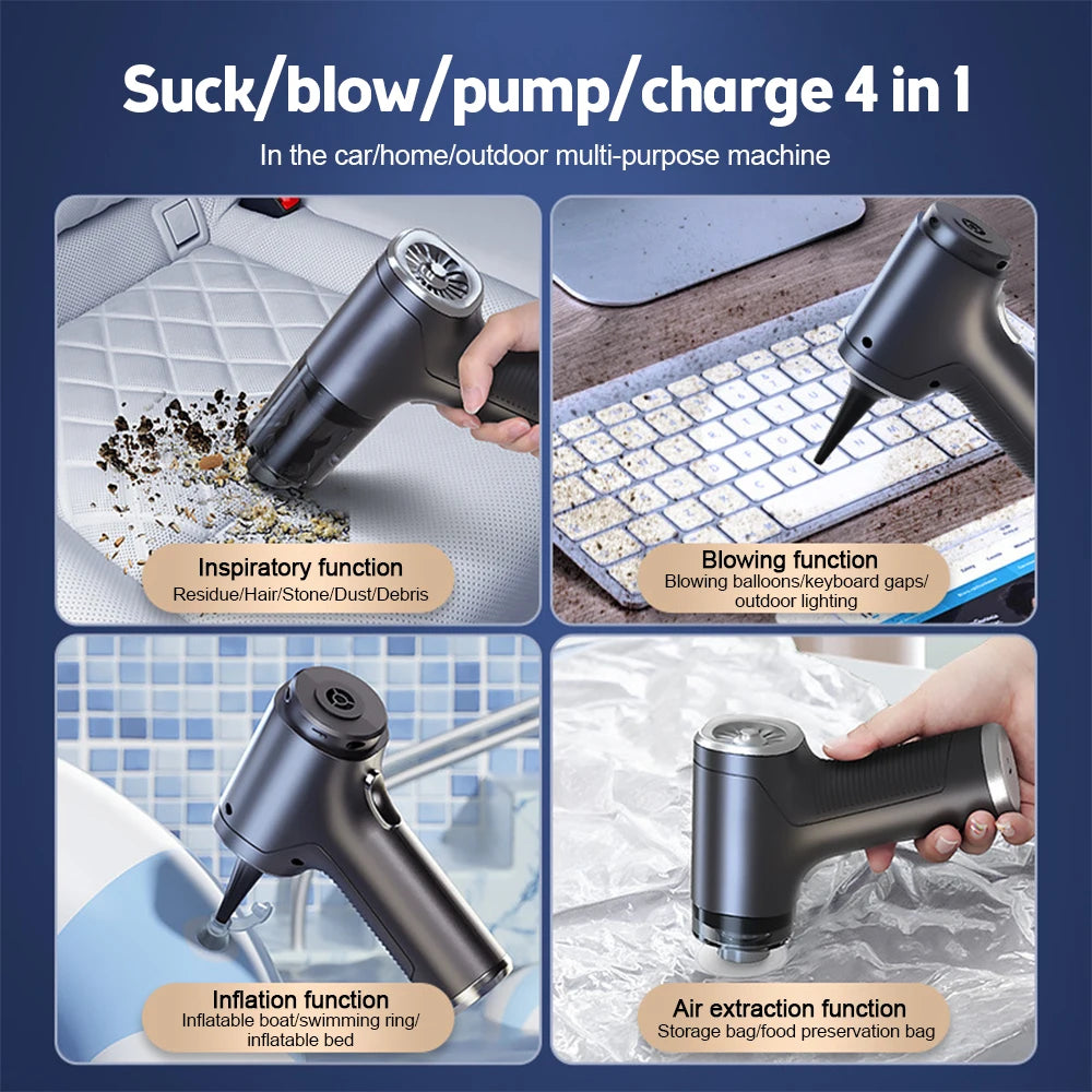 Portable Wireless Mini Vacuum Cleaner