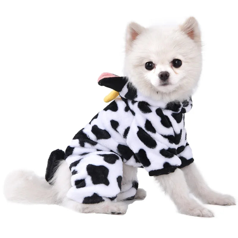 Soft Fleece Dog Jumpsuit
