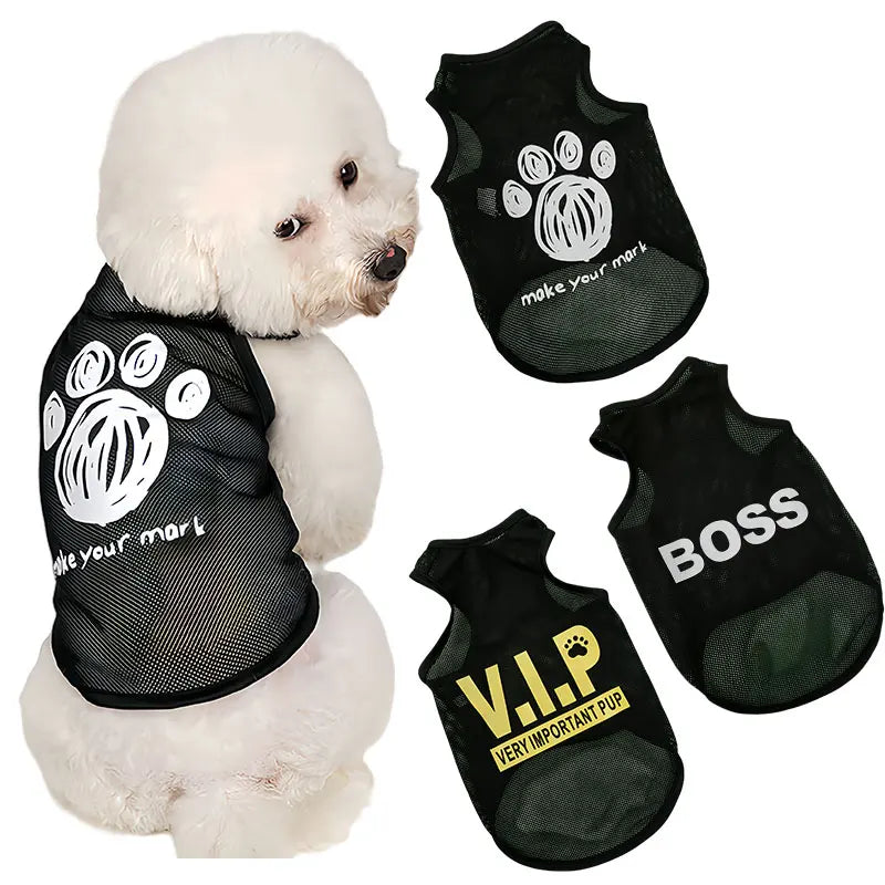 Mesh Dog T-Shirt