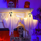 Glowing Halloween Ghost Door & Garden Hanging Decoration