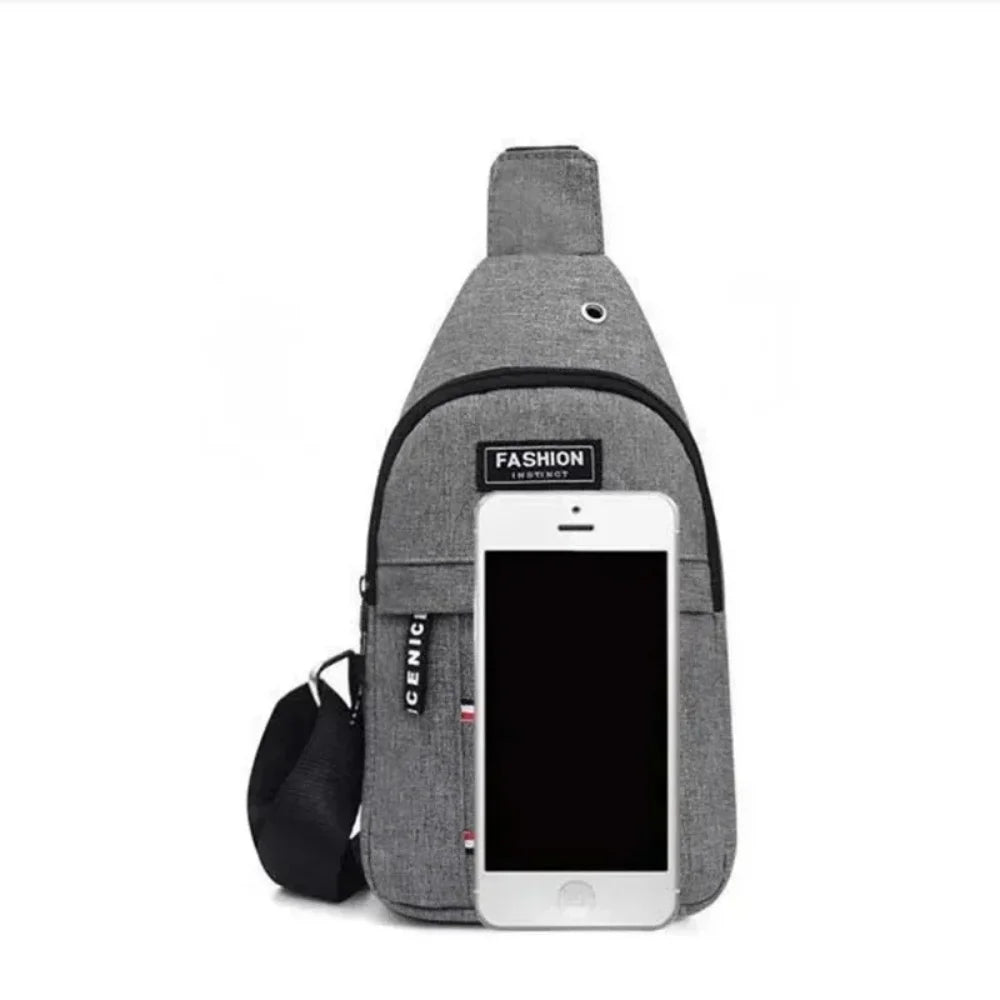 Waterproof Canvas Sling Chest Bag