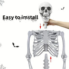 Halloween Fake Skeleton Sculpture