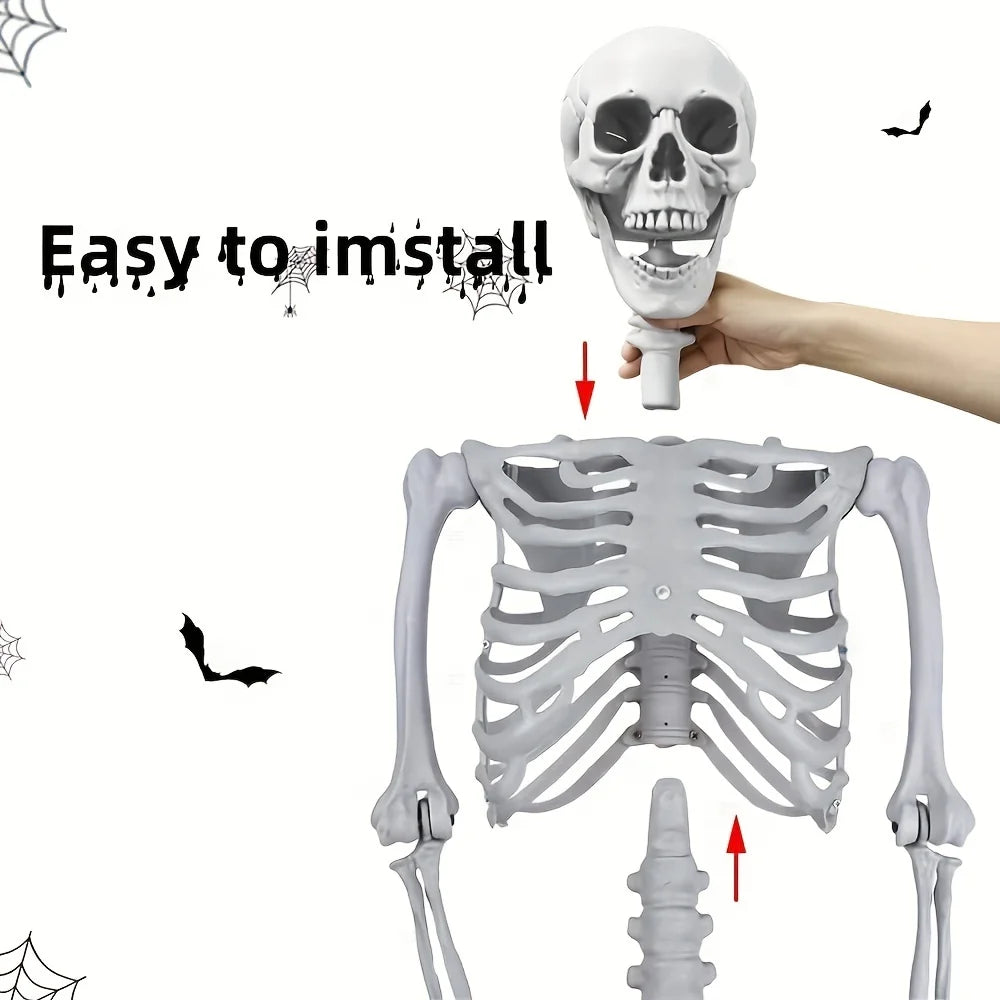 Halloween Fake Skeleton Sculpture