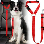 Adjustable Dog Car Seat Belt & Harness