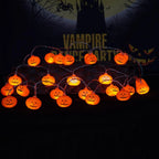 LED Pumpkin String Lights