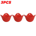 Silicone Egg Poacher Cups (Set of 5)