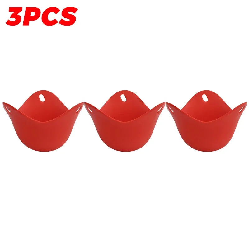 Silicone Egg Poacher Cups (Set of 5)