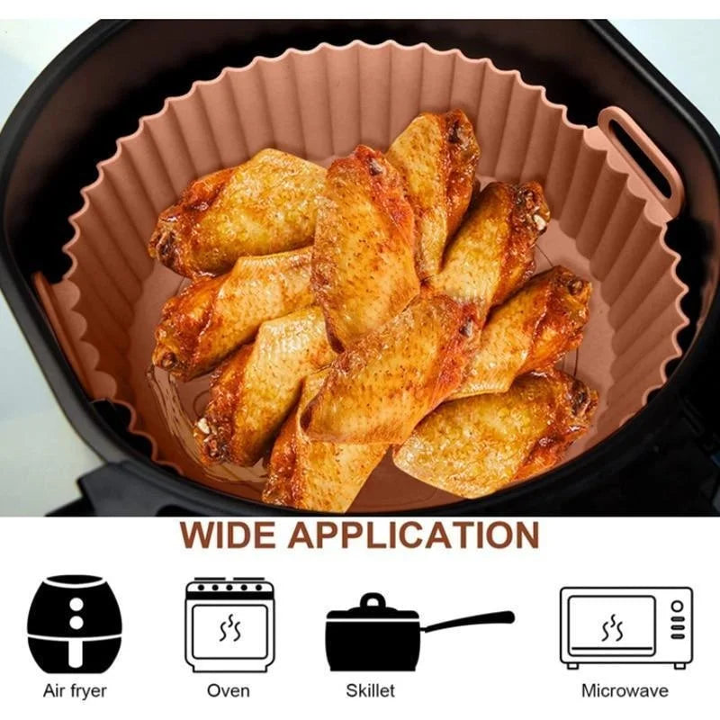 Reusable Silicone Air Fryer Pot Liner