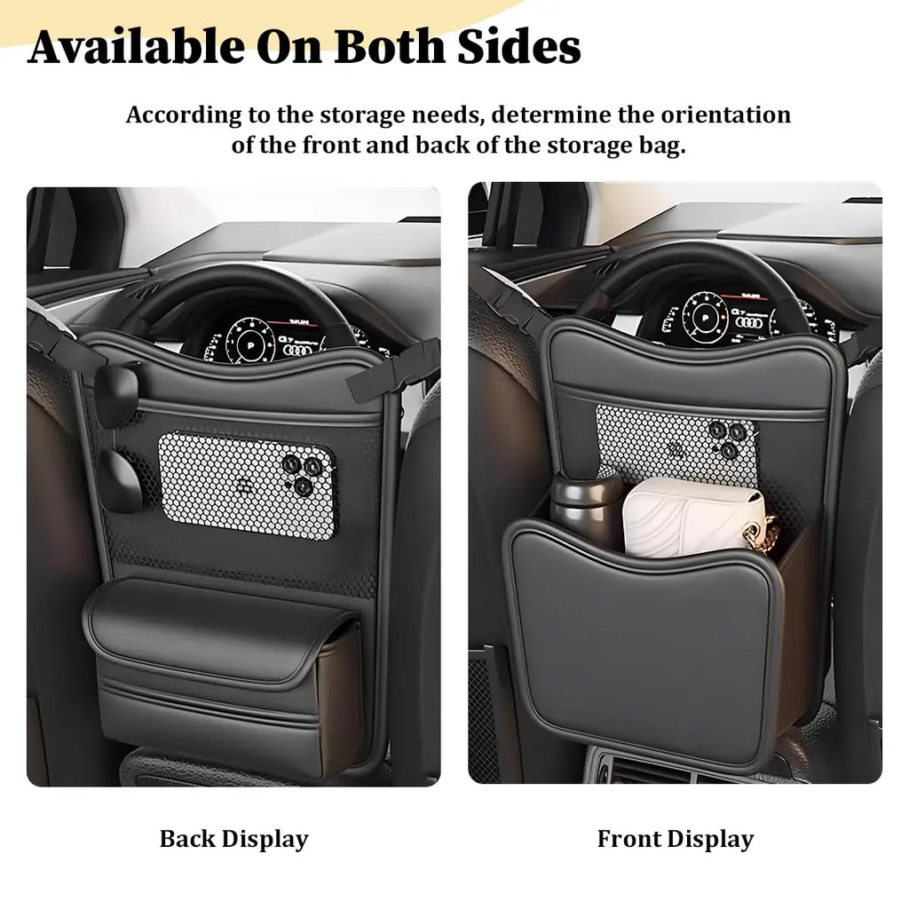 Car Seat Gap Organizer with Tissue Holder