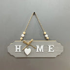 Welcome Home Wooden Bow Sign