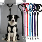 Adjustable Dog Car Seat Belt & Harness