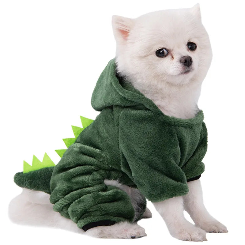Soft Fleece Dog Jumpsuit