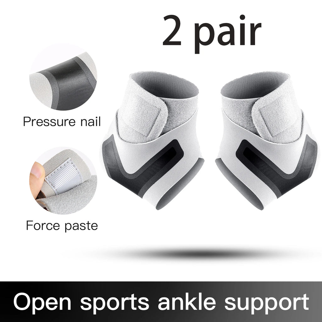 Adjustable Ankle Support Sleeve — 2-Pack