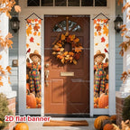 Thanksgiving Squirrel Porch Banner