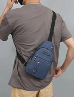 Waterproof Canvas Sling Chest Bag