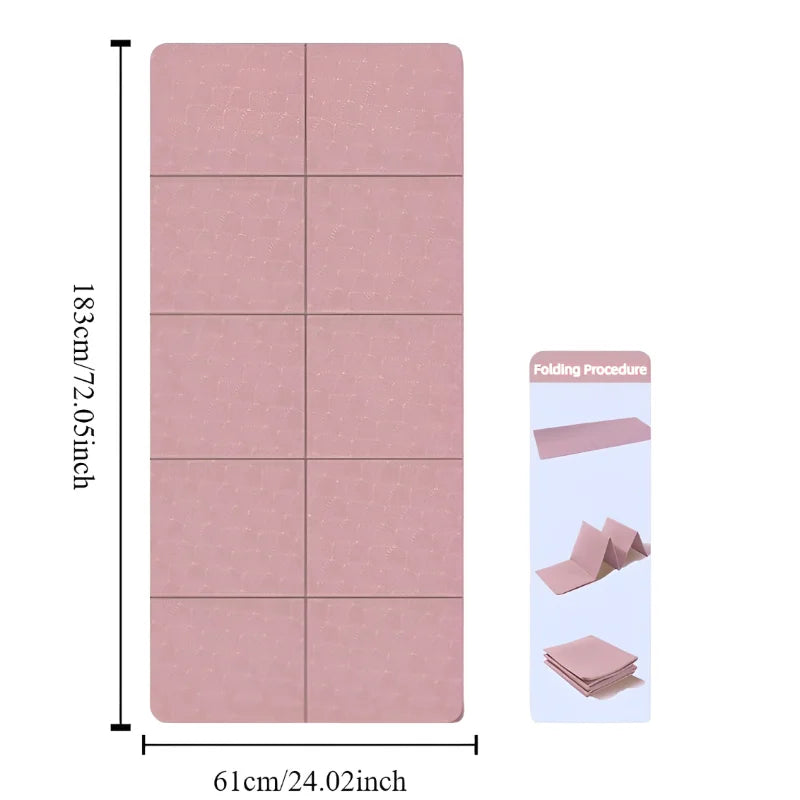 Foldable Travel Yoga Mat